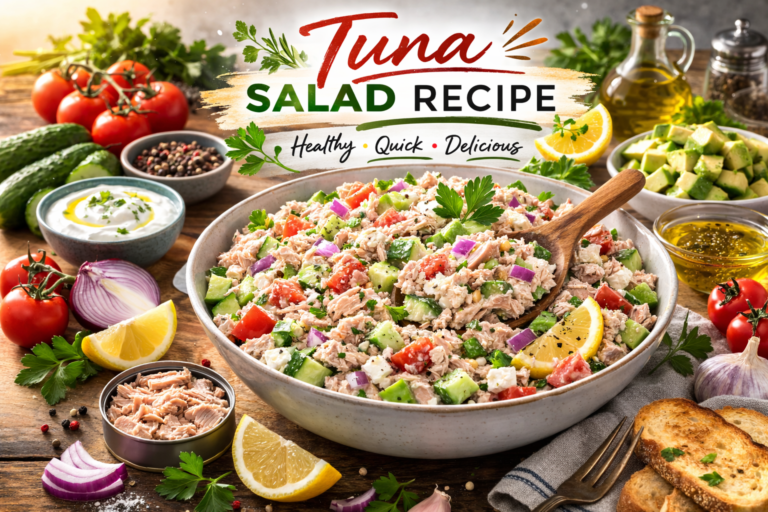 Tuna Salad Recipe: Easy, Healthy, and Delicious Meal Ideas